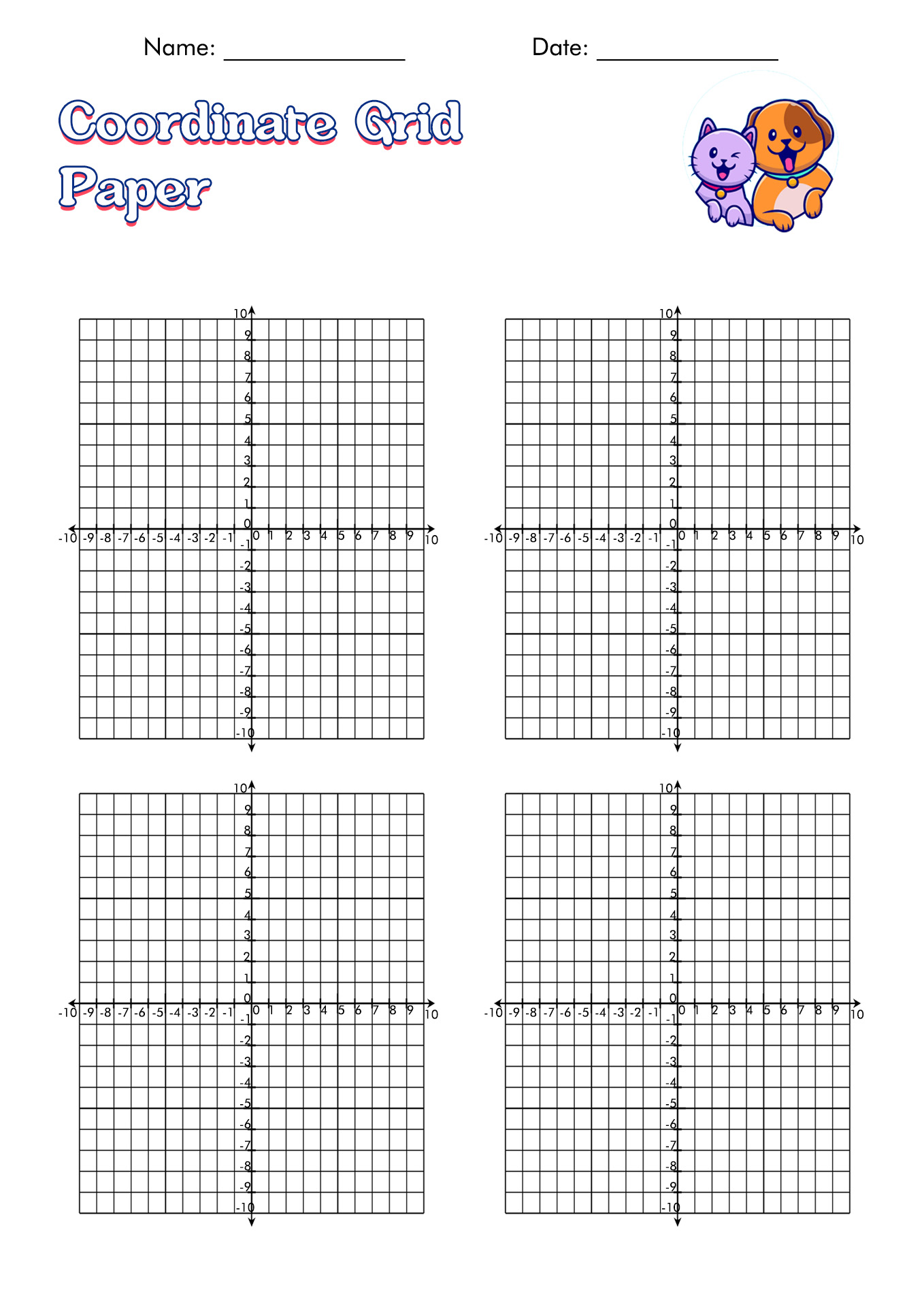 13-blank-coordinate-grid-worksheets-free-pdf-at-worksheeto