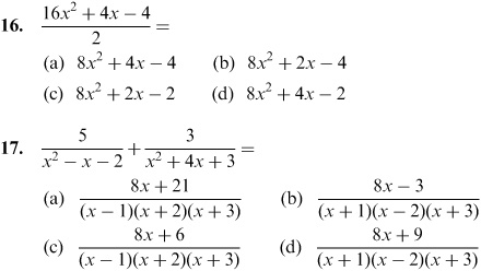 Algebra 2 Factoring Practice Problems Image