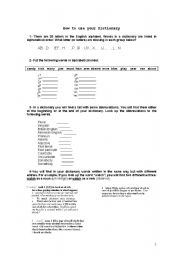 Dictionary Skills Worksheets Image
