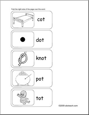OT Word Family Worksheets