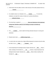 20 Best Images of Molecules Worksheet Answers Key Of Life - Building ...