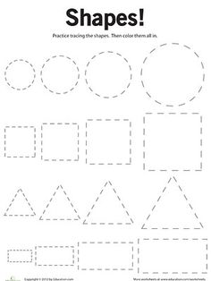 9 Best Images of Tracing Lines Worksheet For 3 Year Olds ...