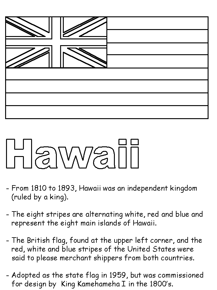 Hawaii Printable Worksheets Image