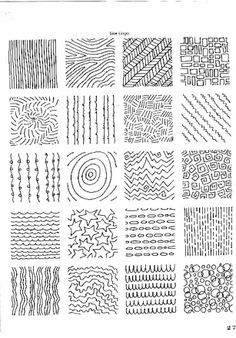 Line Texture Pattern Drawings Image
