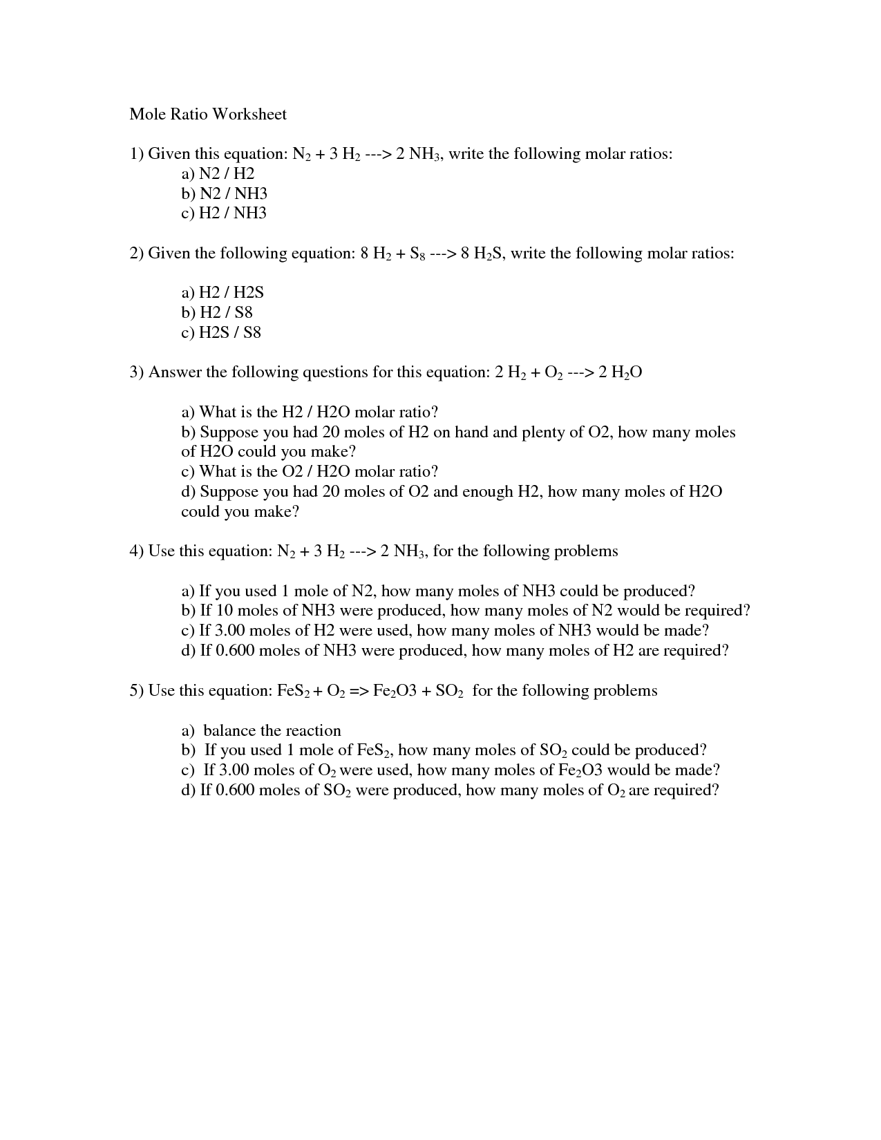17-mole-ratio-worksheet-answers-worksheeto