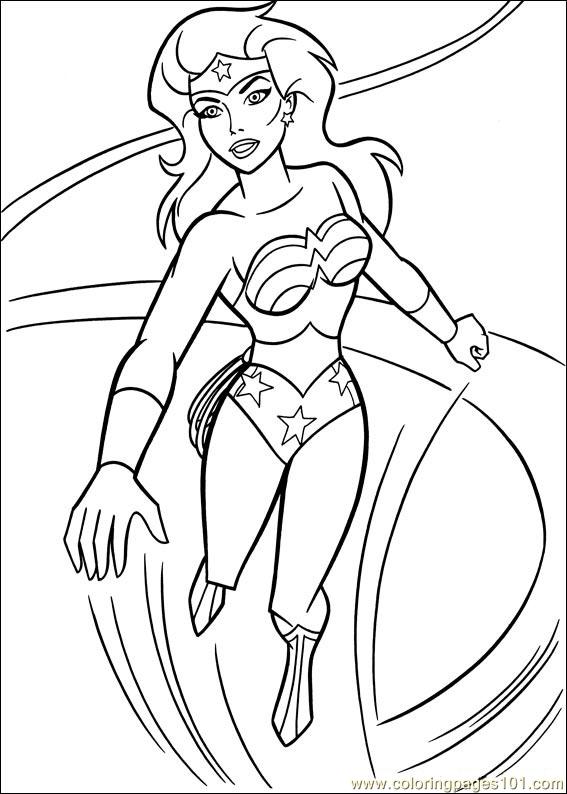 Wonder Woman Coloring Pages Free Printables Image