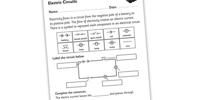 Electric Circuit Worksheets