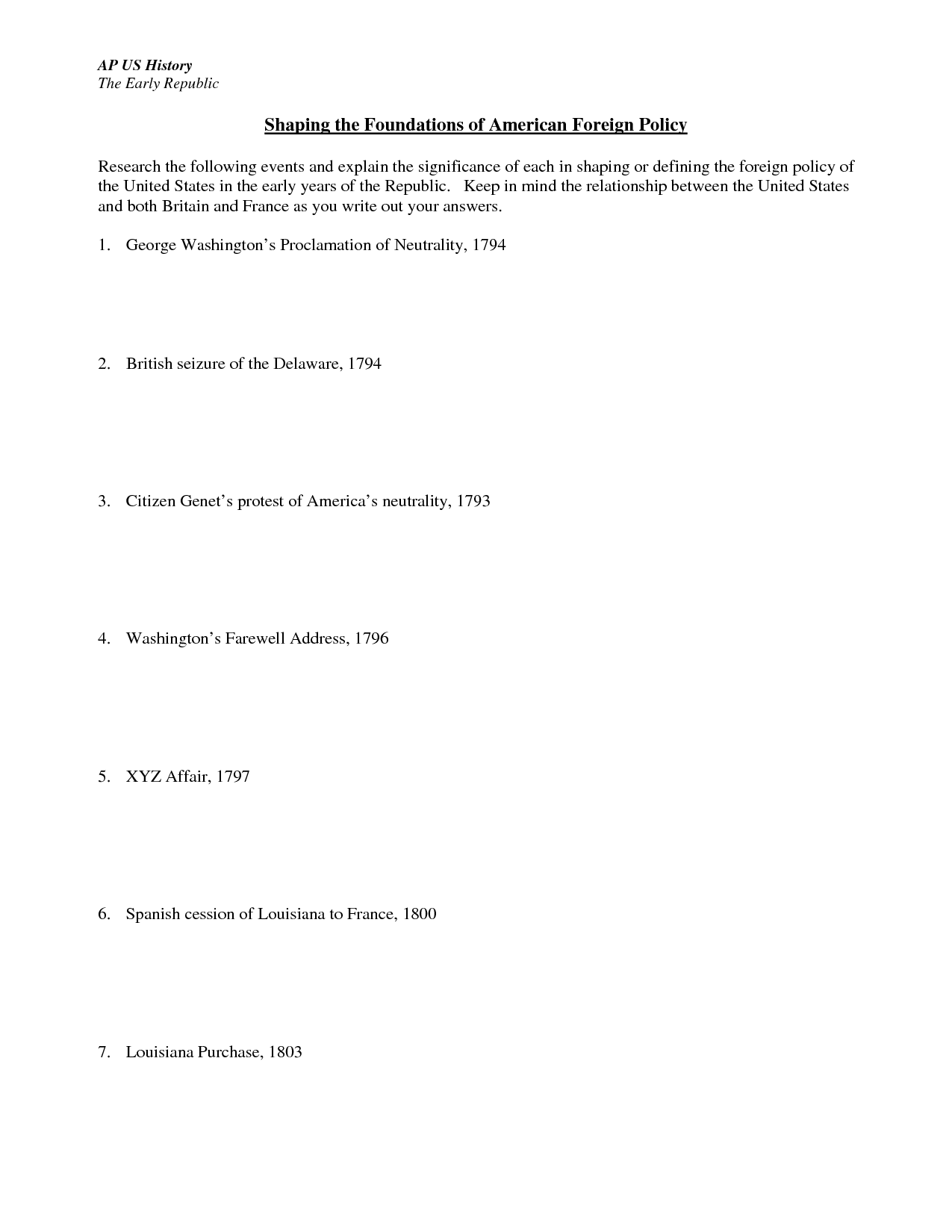 12 AP US History Worksheet Answers Worksheeto