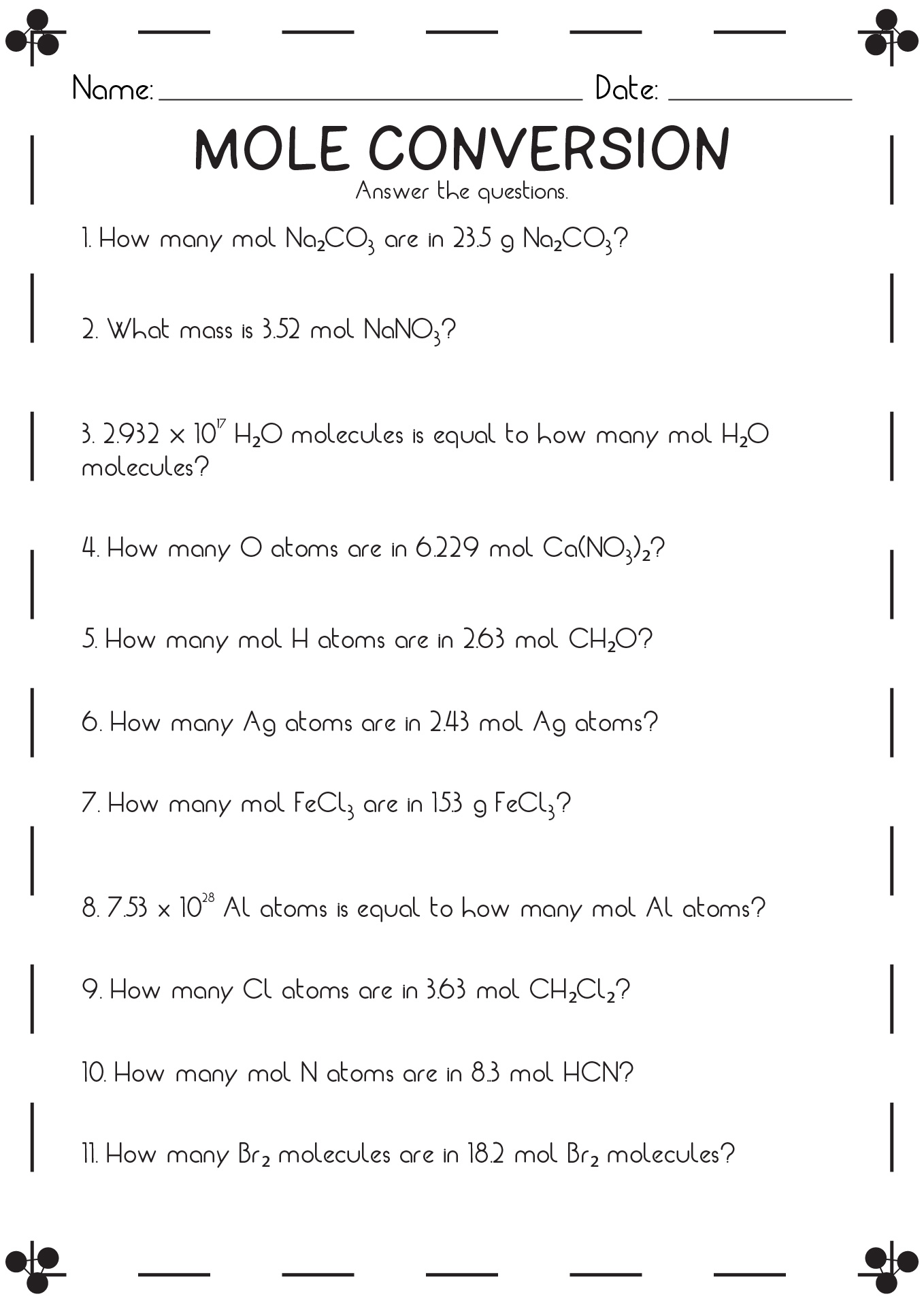 18-mole-conversion-problems-worksheet-answers-worksheeto