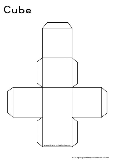 Printable Cube Nets