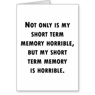 Short-Term Memory Loss Image