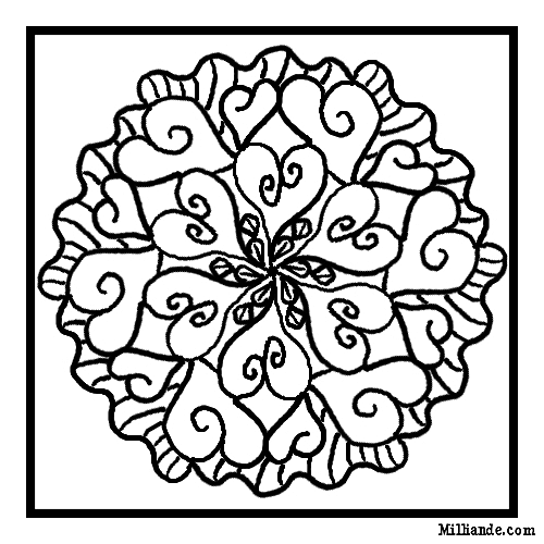 Valentine Coloring Pages 10 Year Olds Image