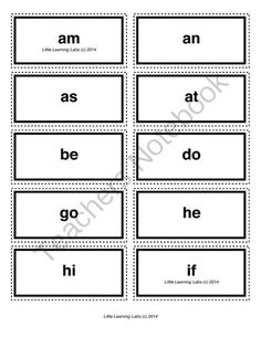 4 Letter Sight Words Image