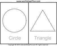 Circle Square Triangle Worksheet