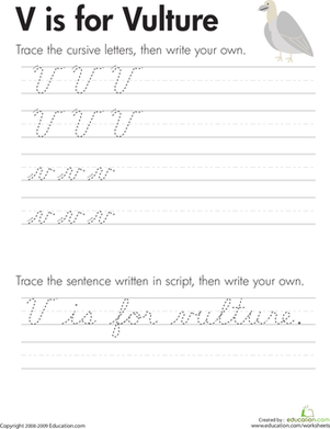 Cursive Writing Worksheets for 3rd Grade Image