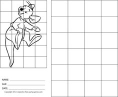 Grid Drawing Worksheets Art Image