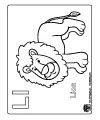 Lion Coloring Page Preschool Image