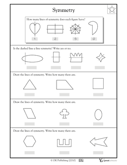 Symmetry Worksheets 4th Grade Image