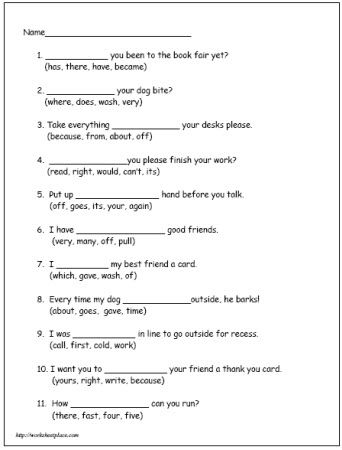 2nd Grade Reading Worksheets Image