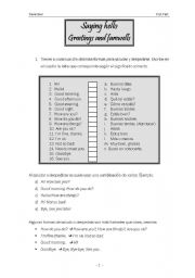 Basic English Worksheets for Adults Image