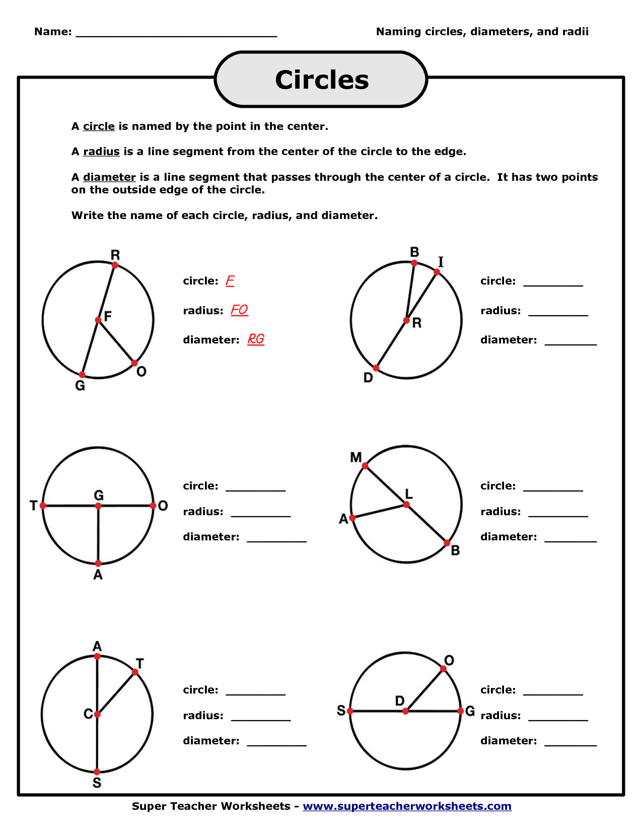 11-a-circle-of-radius-and-diameter-worksheets-worksheeto