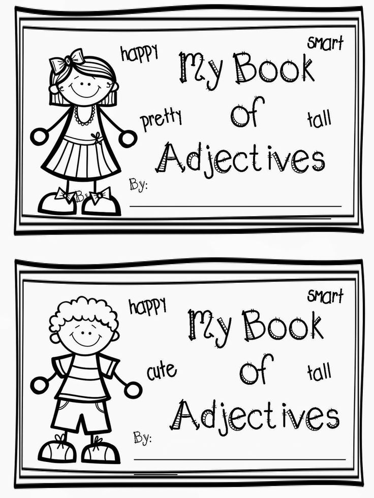 First Grade Adjective Worksheets Image
