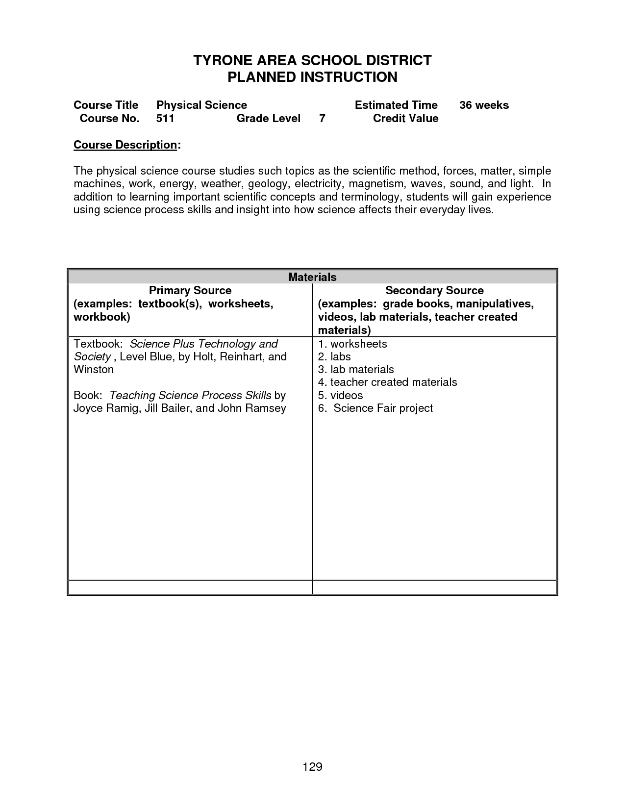 Holt United States History Worksheets