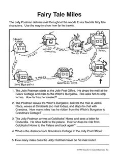 Fairy Tale Worksheets for Kids Image