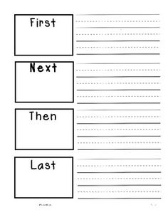 15 Blank Story Sequence Printable Worksheets - Free PDF at worksheeto.com