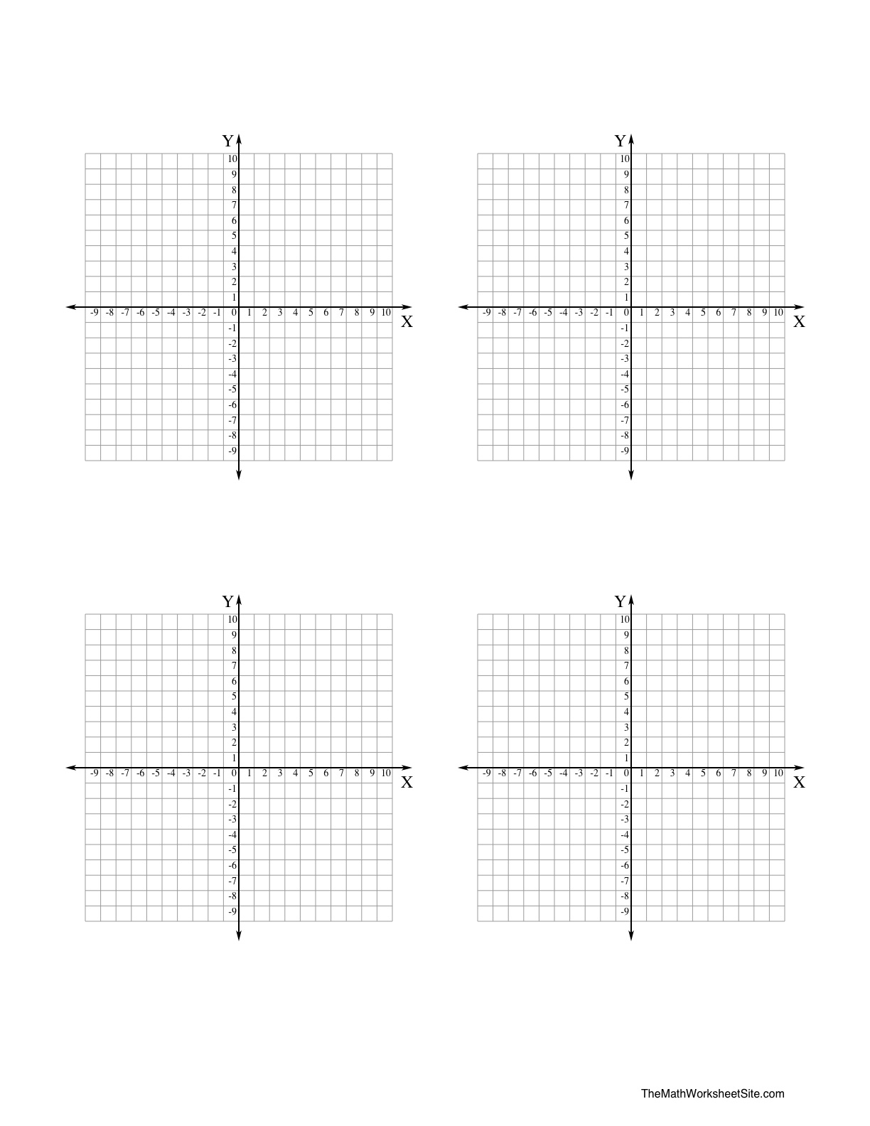 11 Best Images Of Algebra Coordinate Plane Worksheets