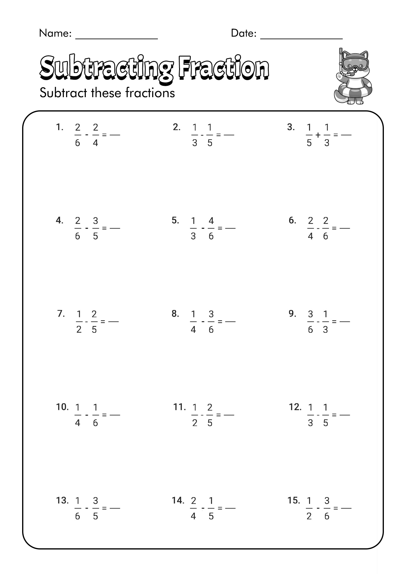 16 Best Images of Simplifying Fractions Worksheets Grade 6