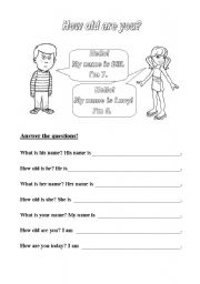 Tell Me About Yourself Worksheet For Students