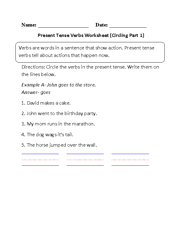 1st Grade Pronouns Worksheet Image