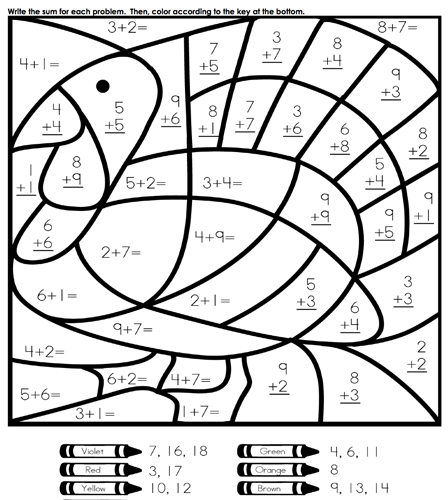 6th Grade Math Coloring Worksheets Image