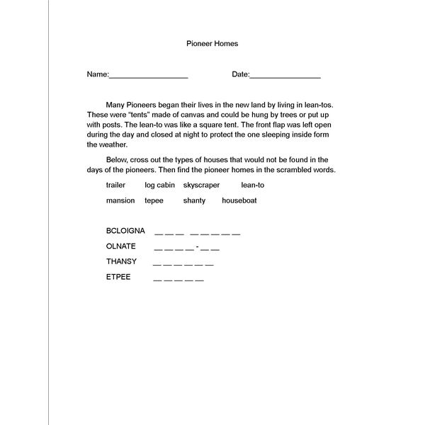 13 History Worksheets Middle School /