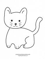 Preschool Printables Coloring Pages Cats Image