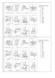 Daily Routine Sequencing Worksheet Image