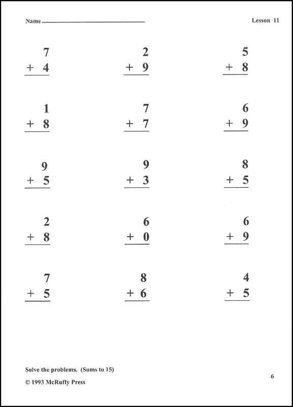 1 Grade Math Test Image