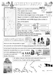 Ancient Egypt Printable Worksheets Image