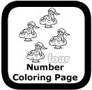 Number Coloring Pages Image