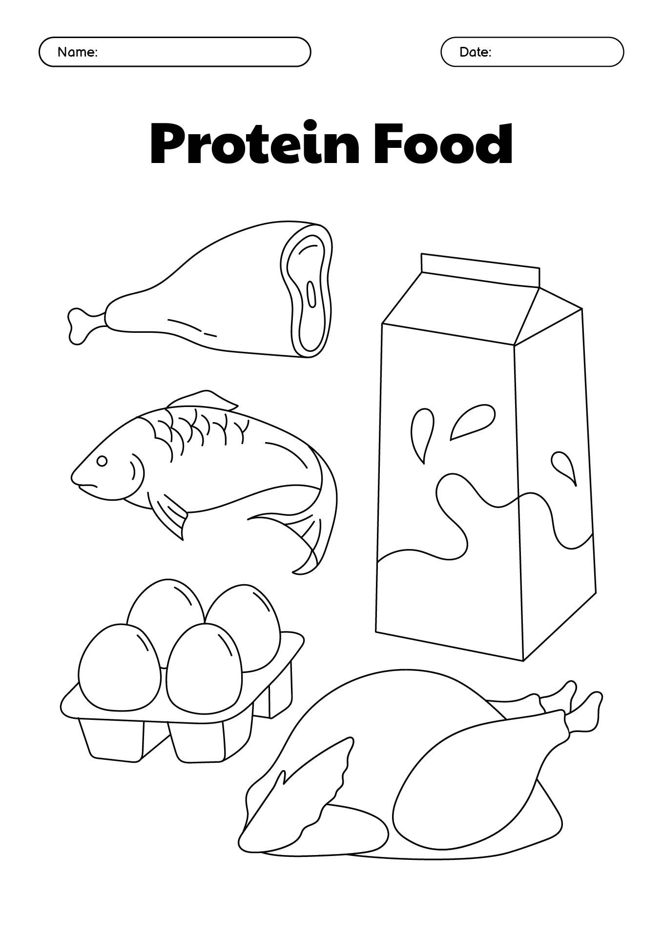 Protein Worksheets