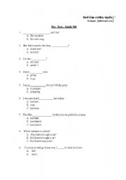 9th Grade English Worksheets Image