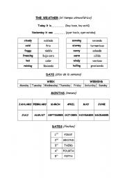 English and Spanish Number Worksheet