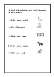 English Worksheets Grade 1 Image