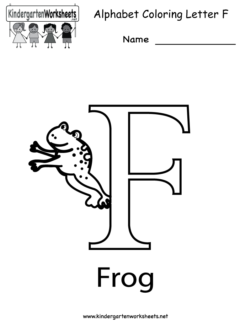 Free Printable Letter F Worksheets
