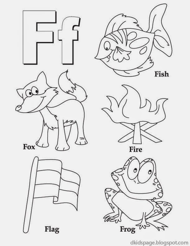 Printable Alphabet Letter F Worksheets