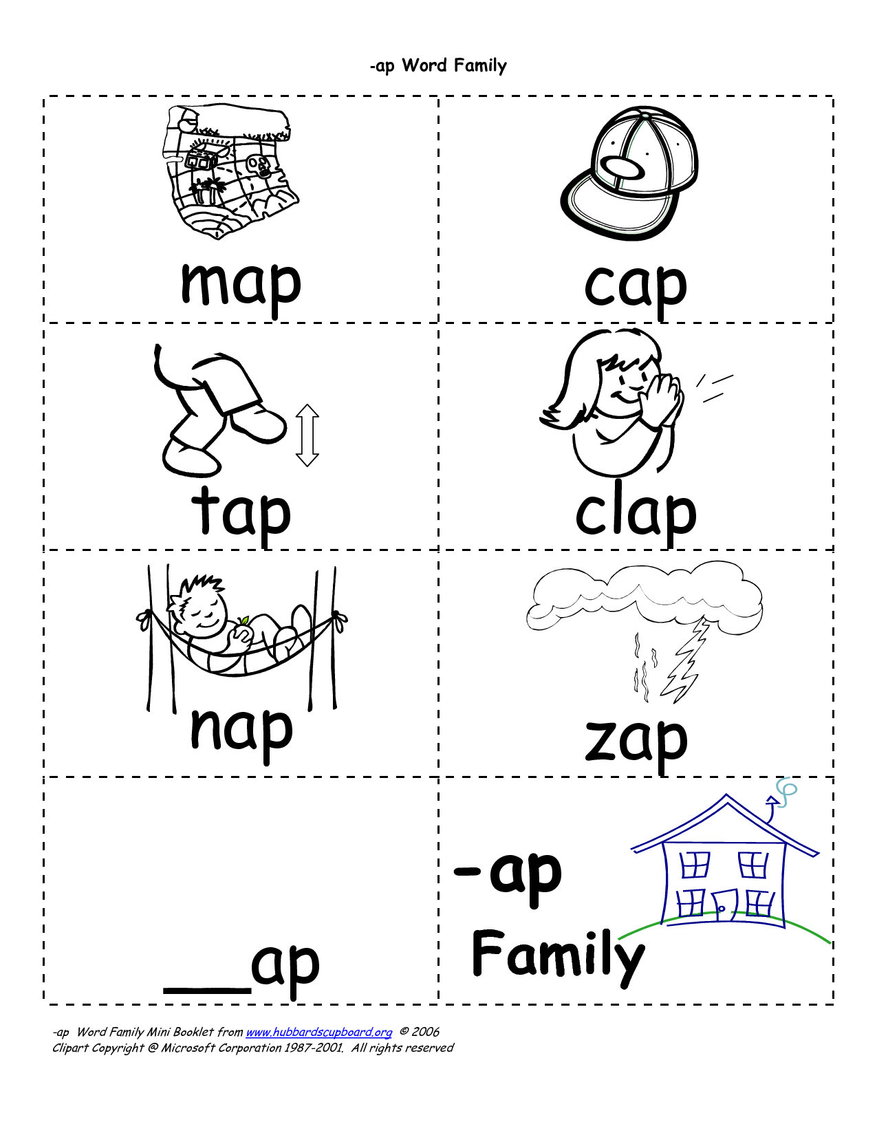 AP Word Family Worksheets Printable Image
