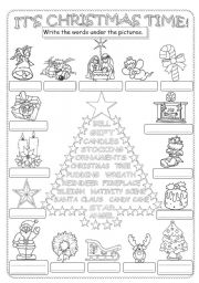 Christmas Activities Worksheets Image