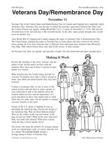 Veterans day history 2024