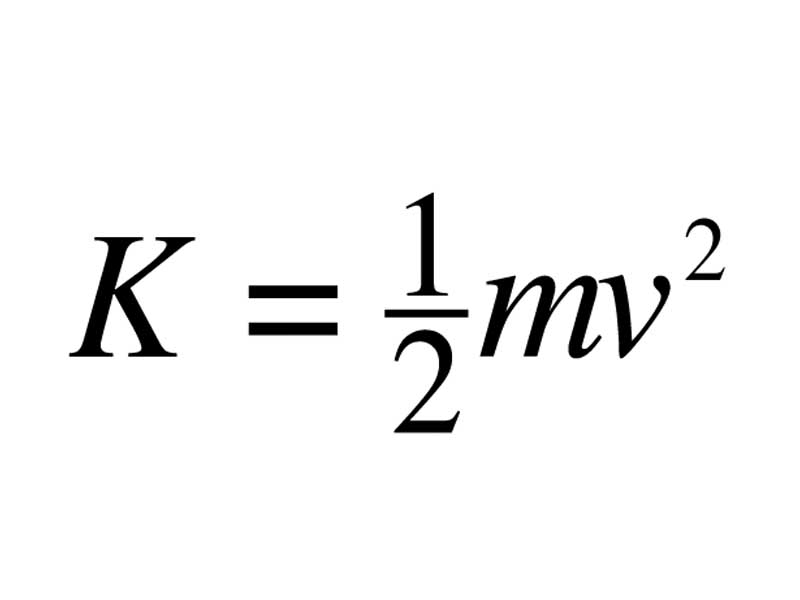 Kinetic Energy Equation Image